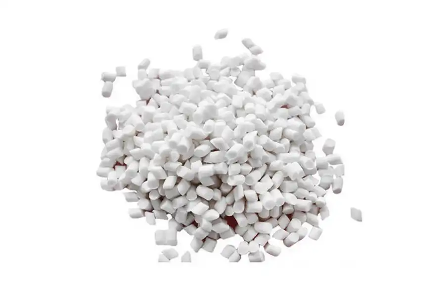PVC resin is used in large quantities in the formulation of rigid PVC granules, whereas plasticizers are used in smaller amounts.
