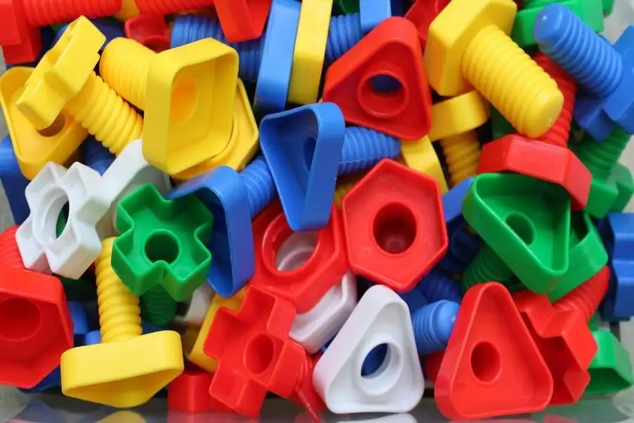in products made for children, PVC granules are used due to its non-toxic properties, light weight and flexibility.